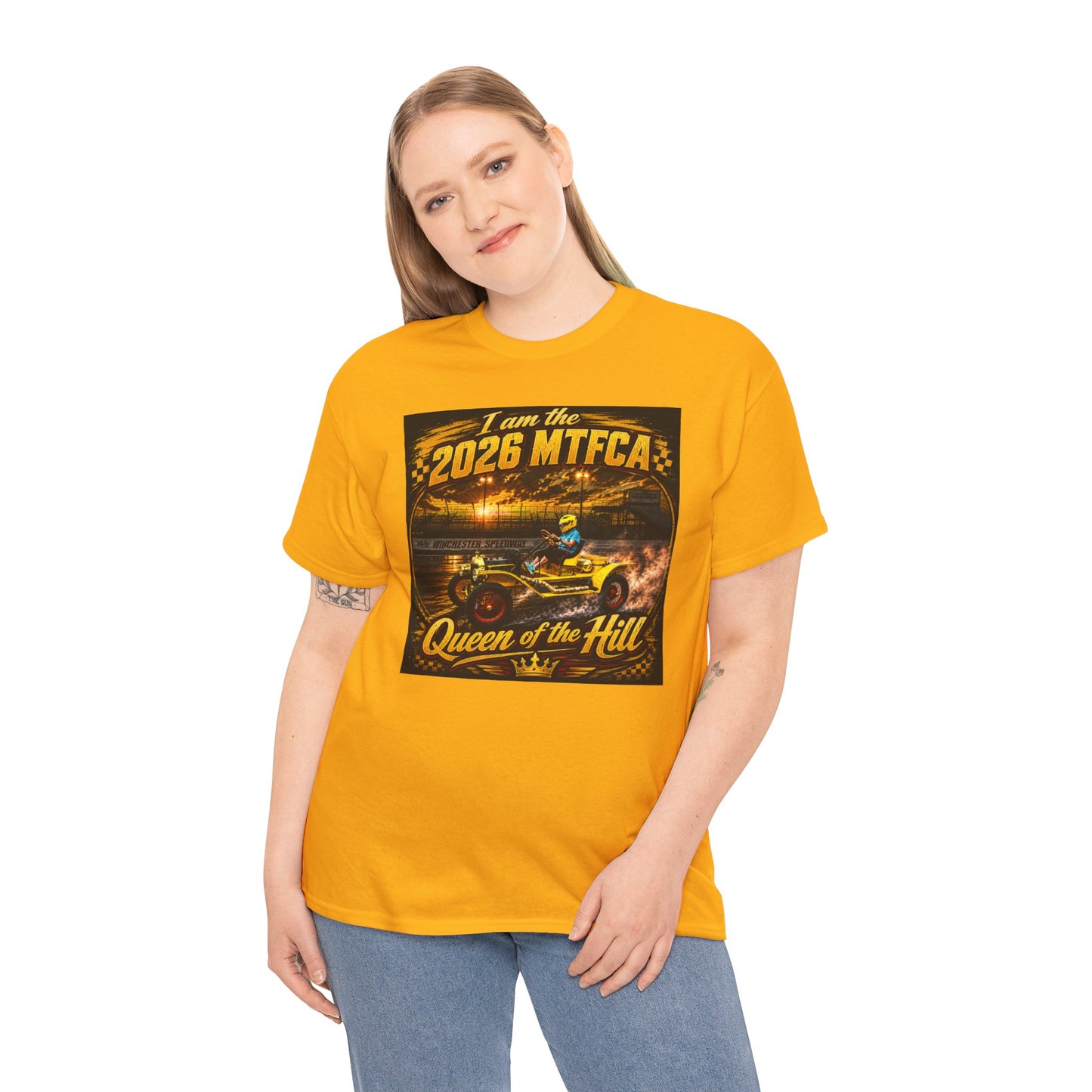 Queen of the Hill 2026 MTFCA T‑Shirt - Gildan Unisex Heavy Cotton Tee