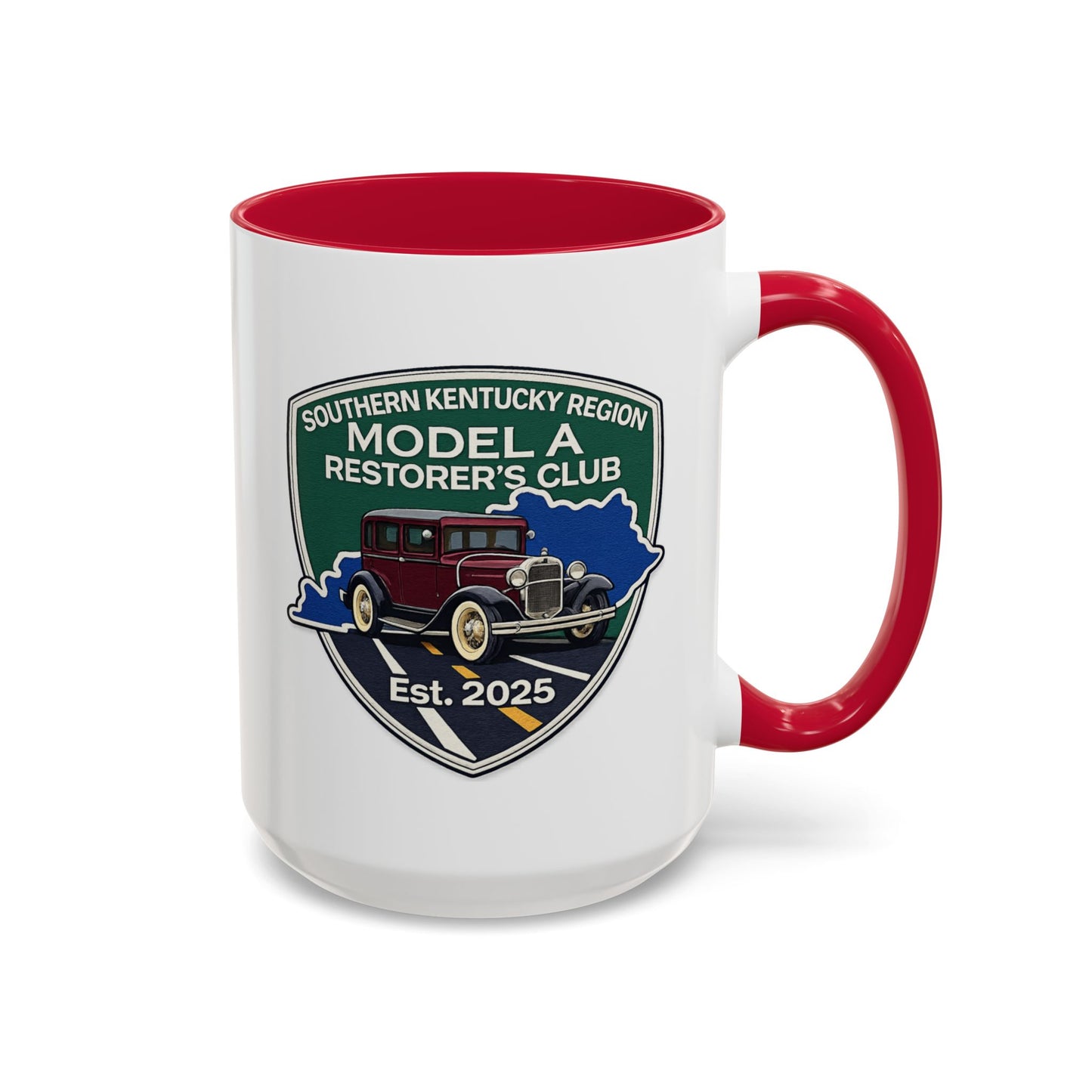 Southern Kentucky Region Model A Restorer's Club Club Mug — Southern Kentucky Region Est. 2025 (11oz/15oz)