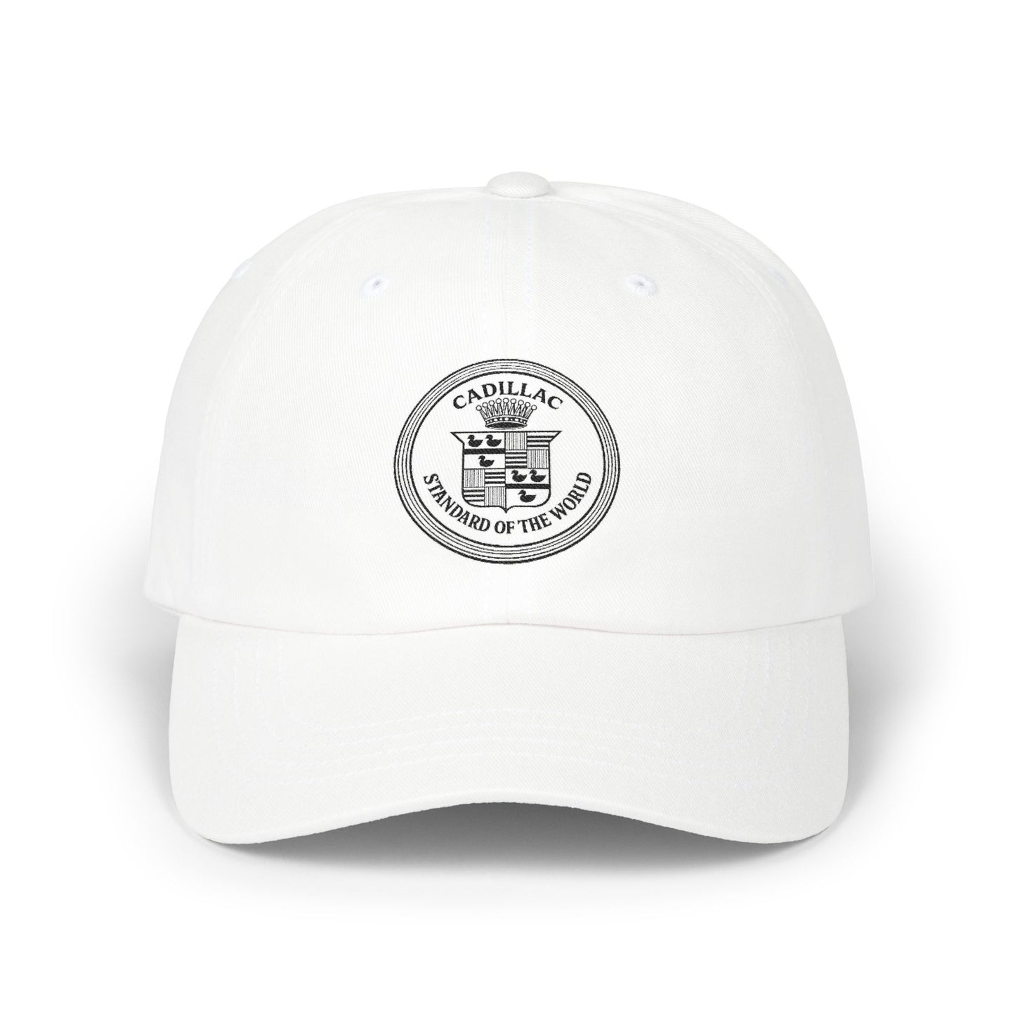 Cadillac Standard of the World Dad Cap — Classic Embroidered Car Logo Hat