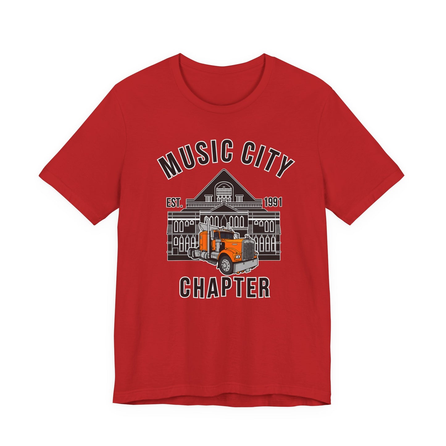 Music City Chapter ATHS T-Shirt – Single Front Logo