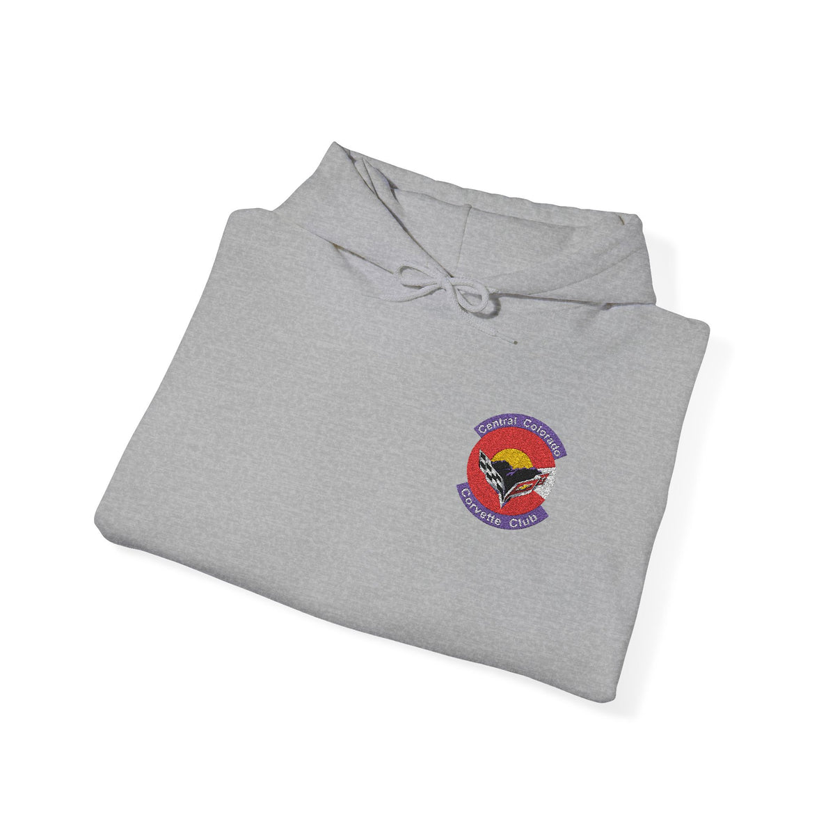 Central Colorado Corvette Club Embroidered Hoodie