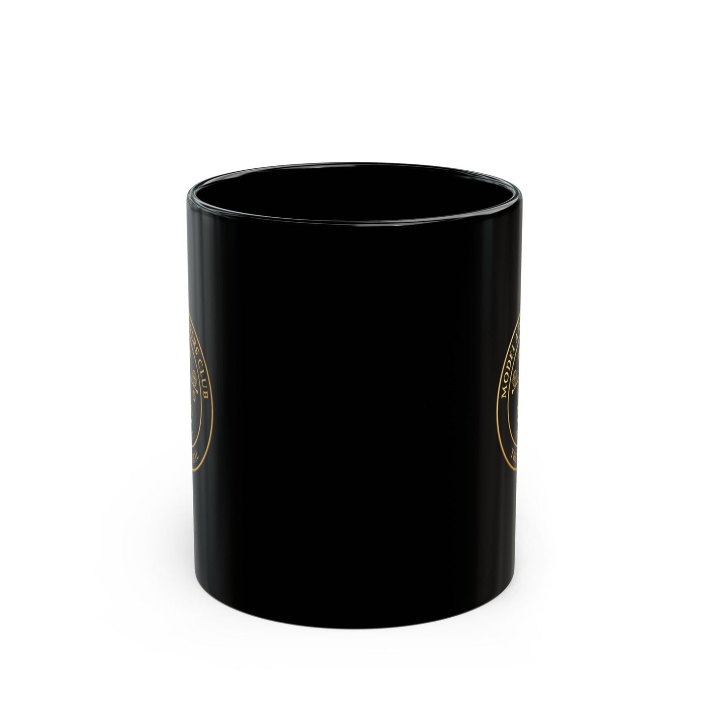 Model A Restorers Club 75th Anniversary Black Mug – Commemorative Coffee Cup