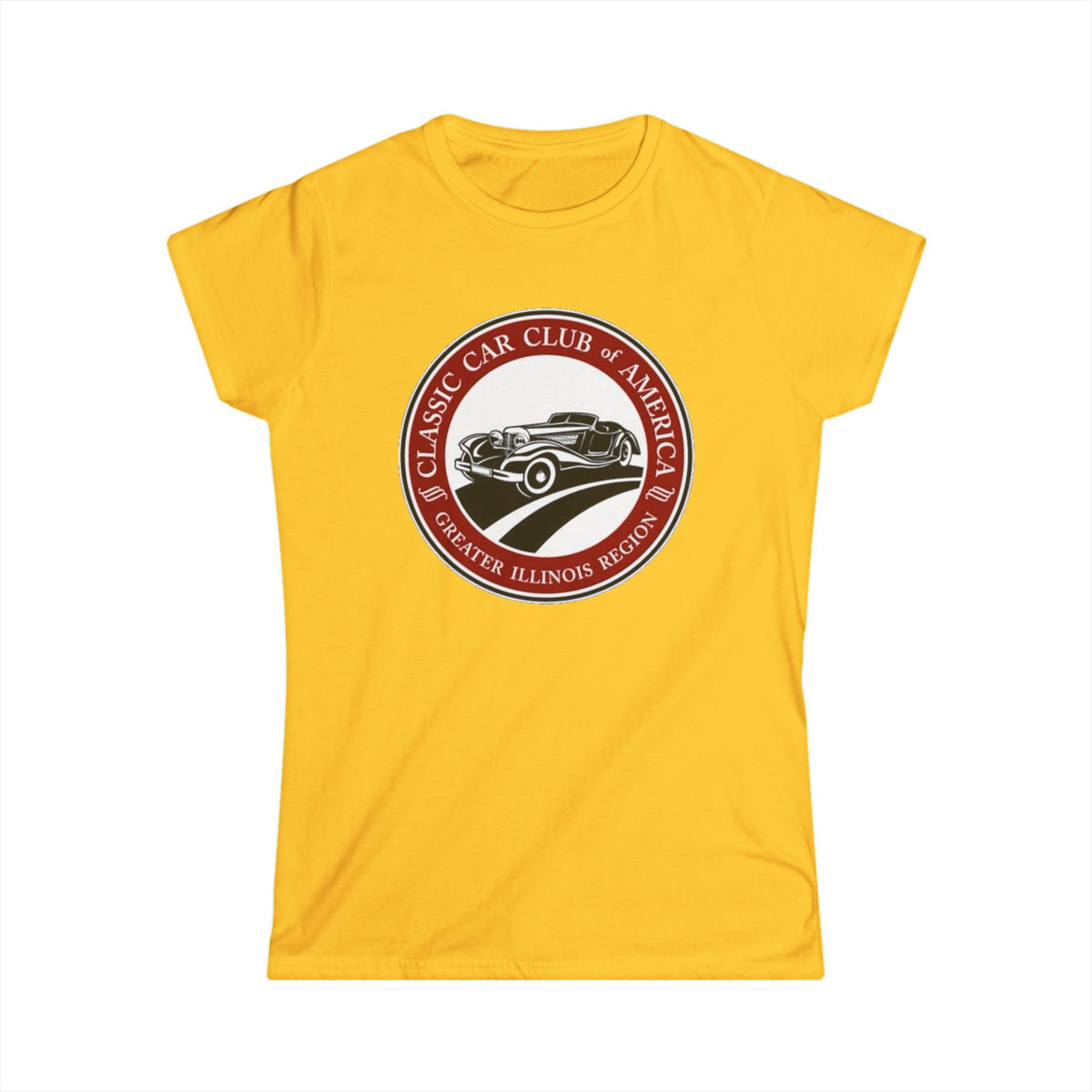 Classic Car Club of America Greater Illinois Region — Women's Softstyle Tee