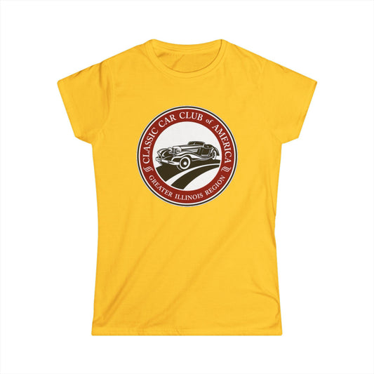 Classic Car Club of America Greater Illinois Region — Women's Softstyle Tee