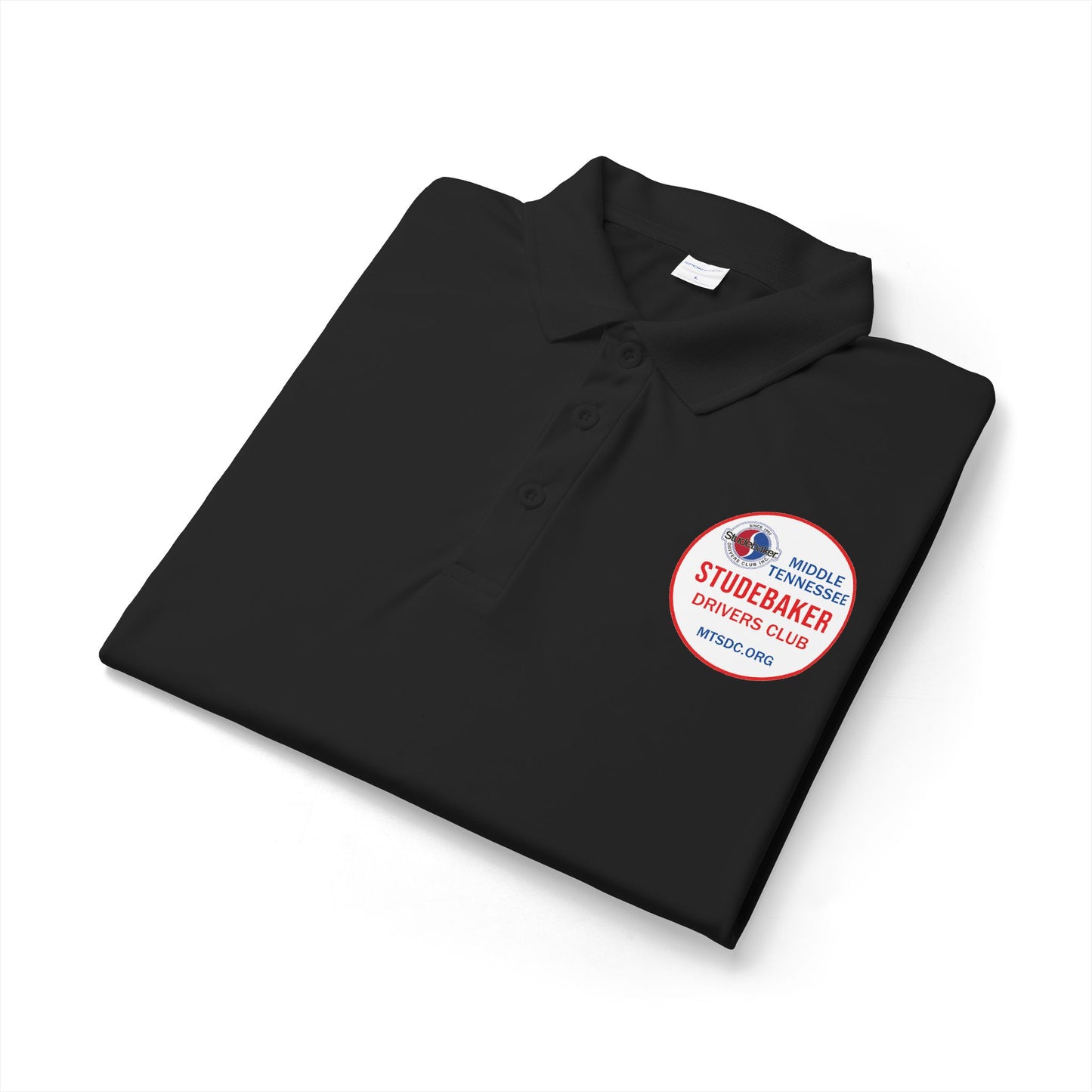Middle Tennessee Studebaker Drivers Club Chapter Printed Polo Shirt