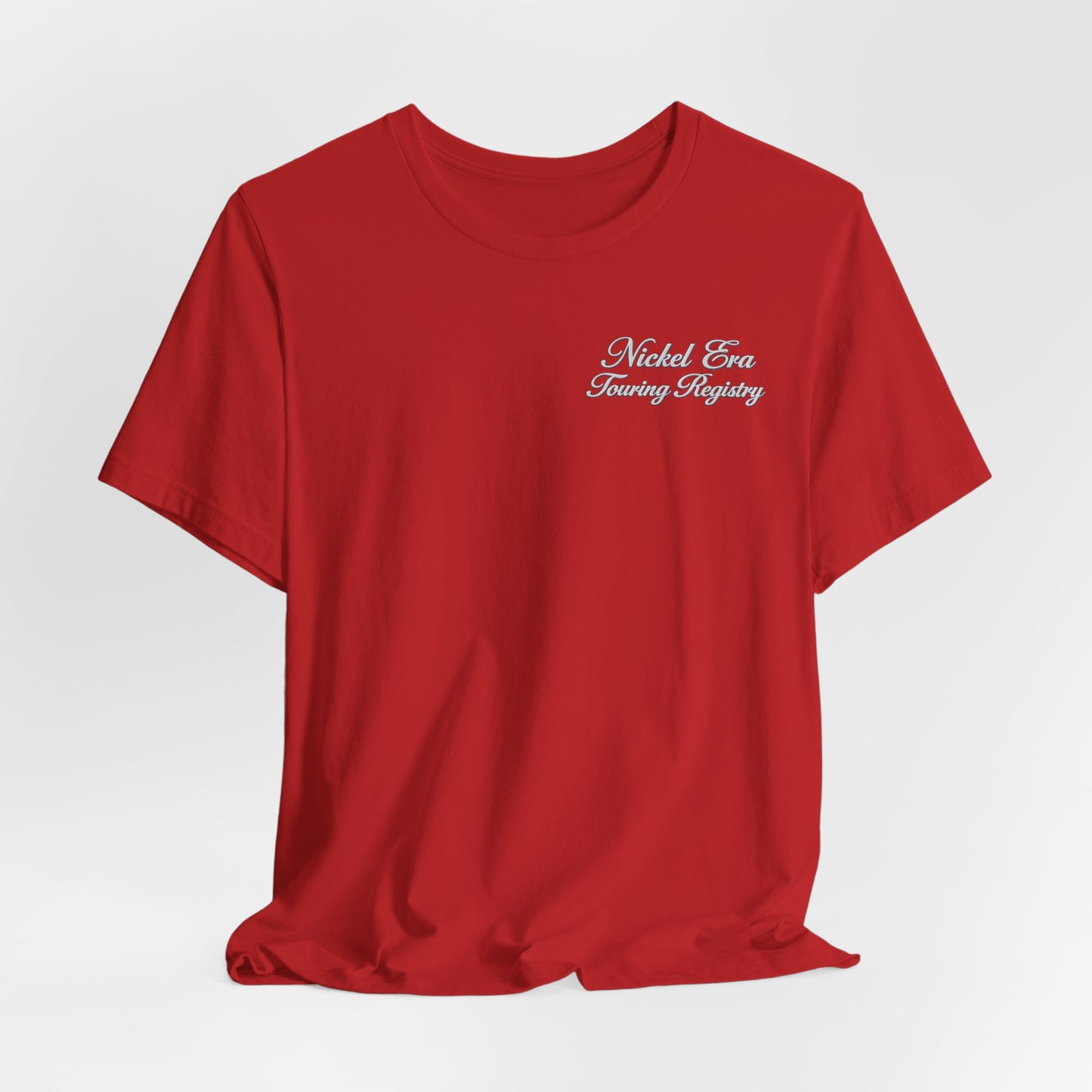 Nickel Era Touring Registry Chest Tee - Casual Cotton T-Shirt