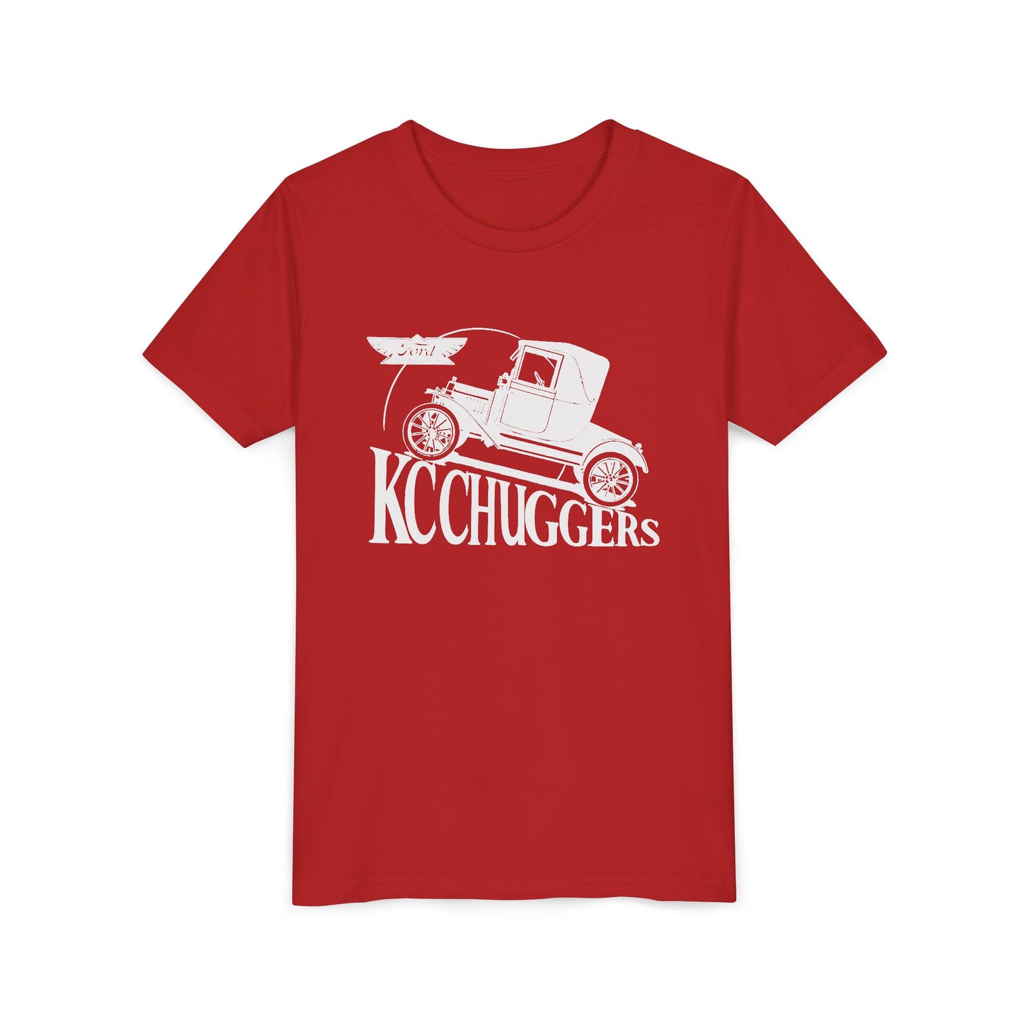 KC Chuggers Vintage Car Youth Tee