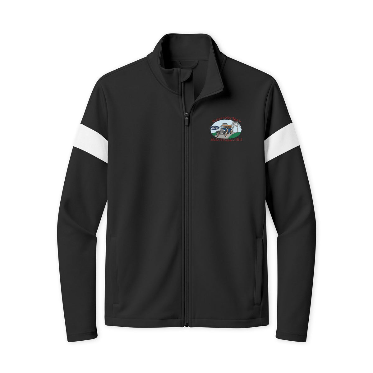 Hudson Valley Region Model A Restorers Club Travel Full-Zip Jacket - Front and Back Logos