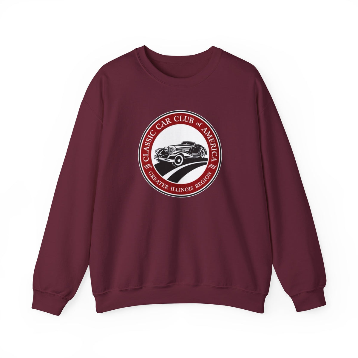 Classic Car Club of America Greater Illinois Region — Unisex Heavy Blend™ Crewneck Sweatshirt