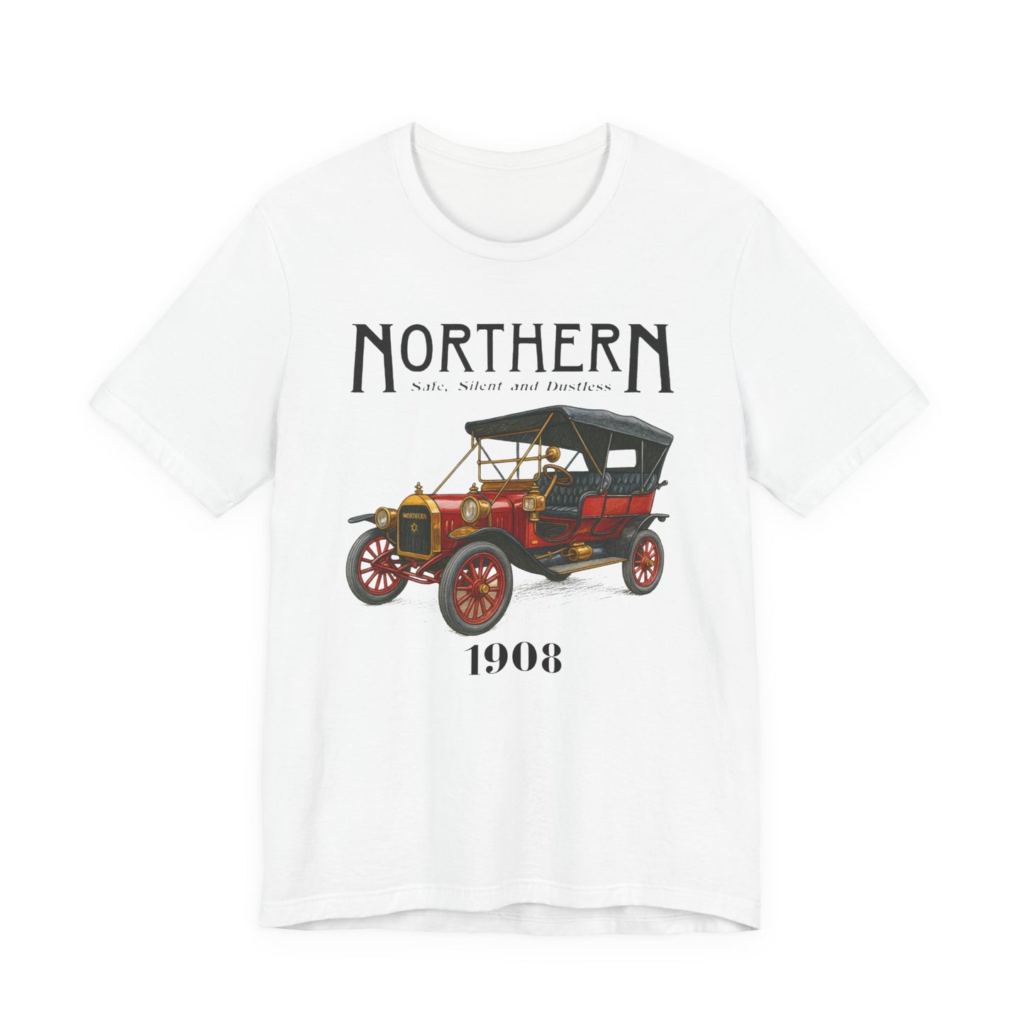 1908 Northern - Vintage Car Graphic Unisex Tee