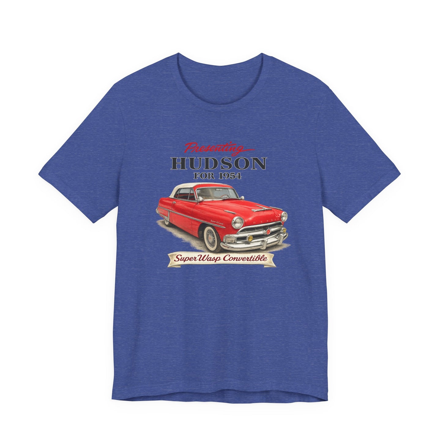 1954 Hudson Super Wasp Convertible Tee — Unisex Jersey Short Sleeve Tee (SFK)