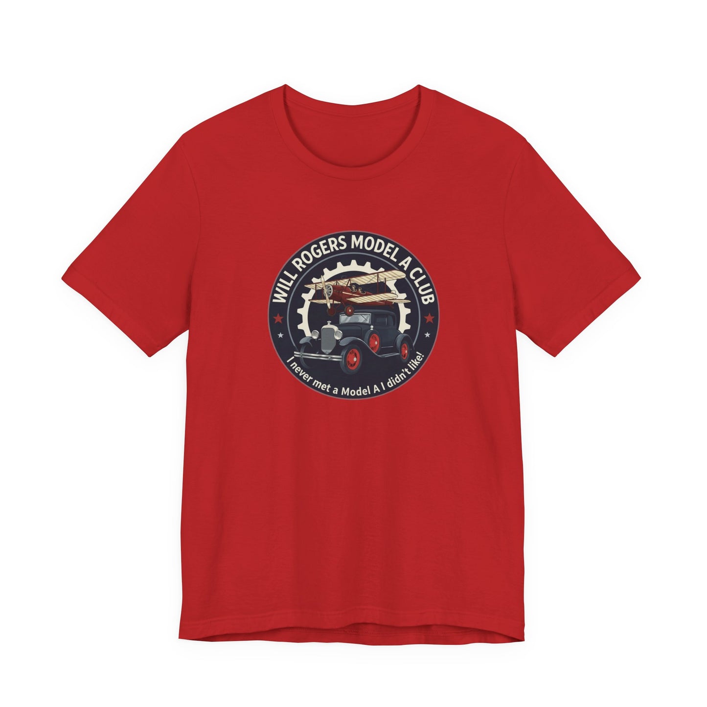 Will Rogers Model A Club - Unisex Jersey Short Sleeve T-Shirt - FORD for PRESIDENT