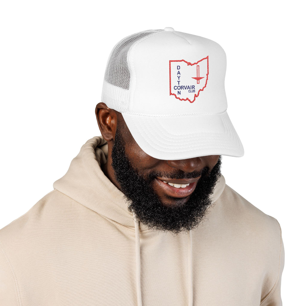 Dayton Ohio Corvair Club Embroidered Foam Trucker Hat