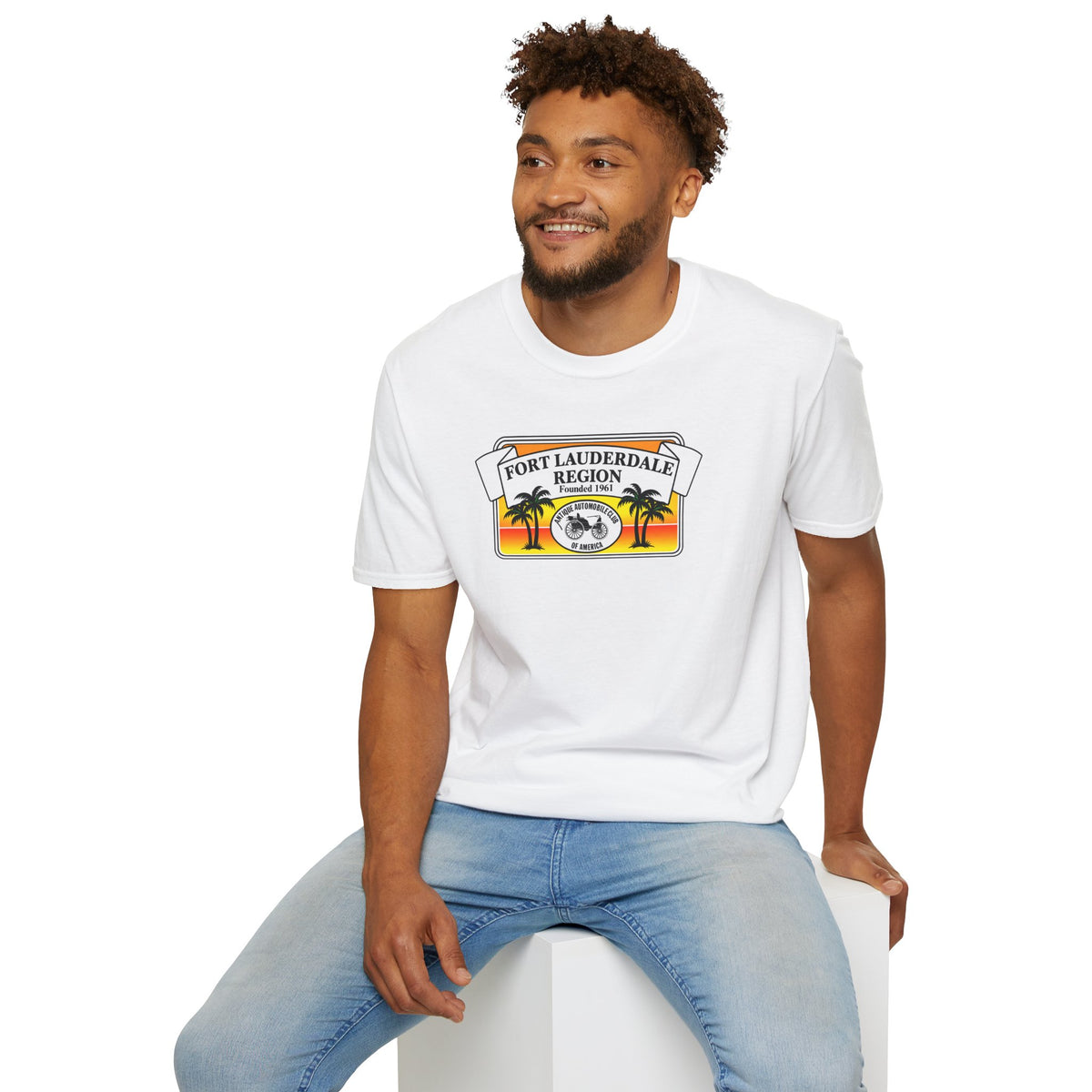 Fort Lauderdale Region AACA - Unisex Softstyle T-Shirt