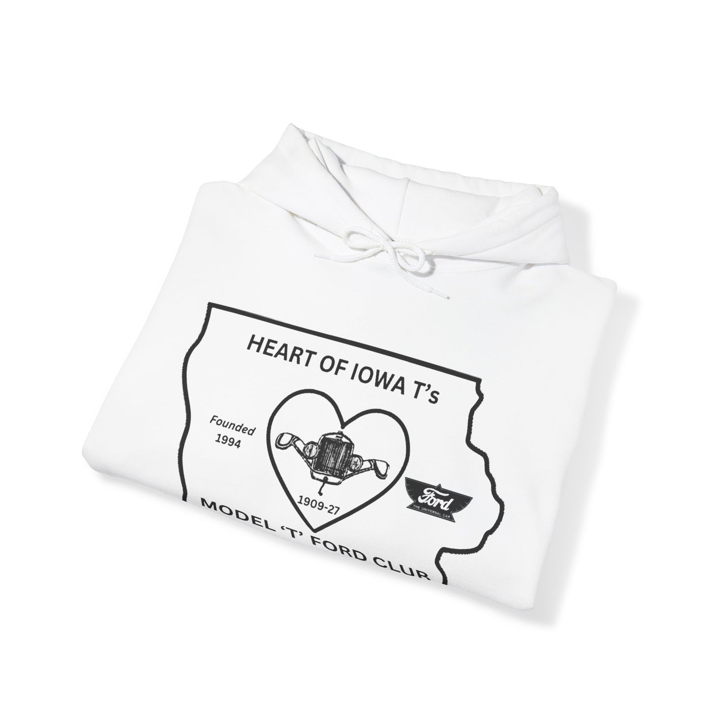 Heart of Iowa T's Unisex Heavy Blend™ Hooded Sweatshirt