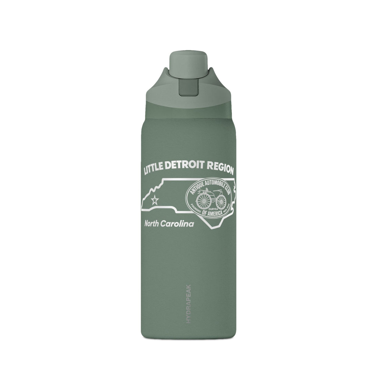 Little Detroit Region North Carolina 32oz Insulated Water Bottle