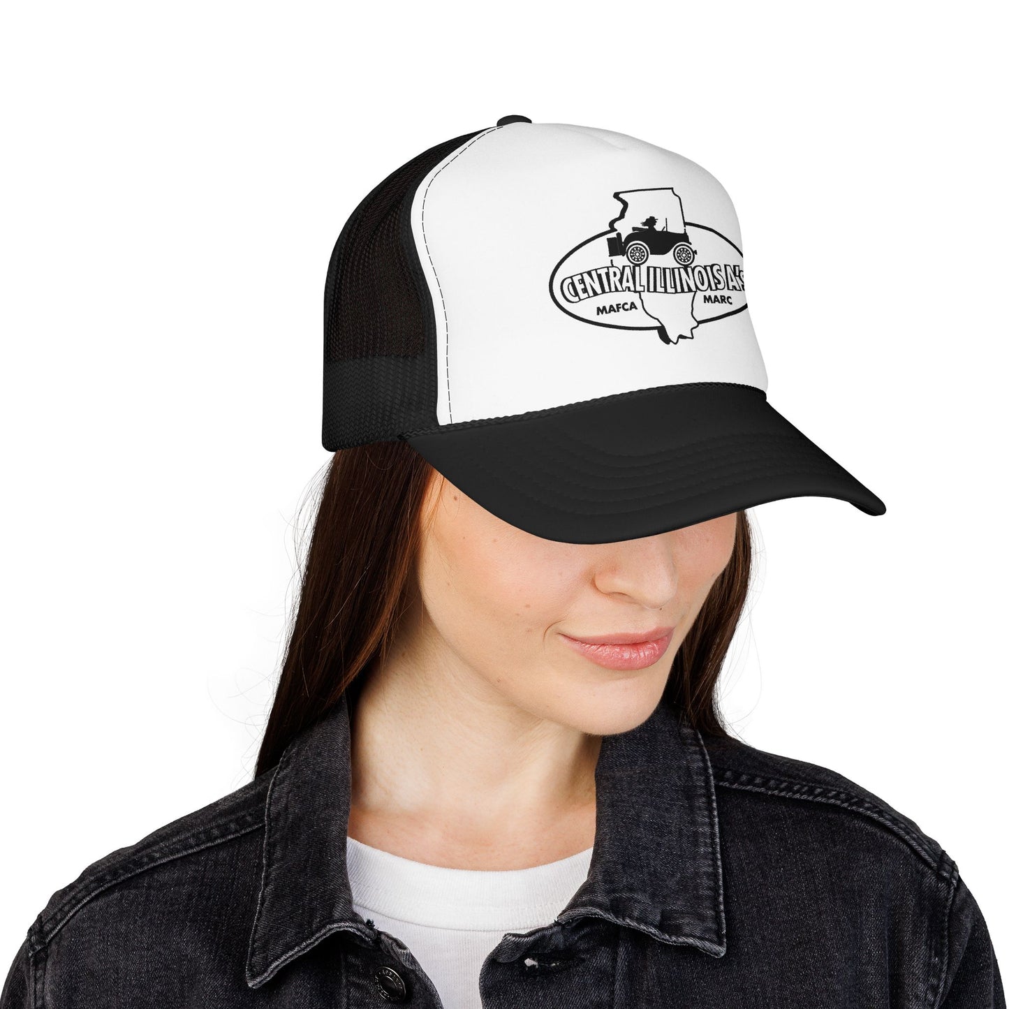 Central Illinois A's Foam Trucker Hat - Printed