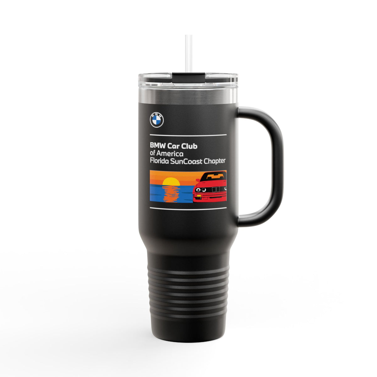 BMW Car Club of America Florida SunCoast Chapter 40 oz. Travel Mug
