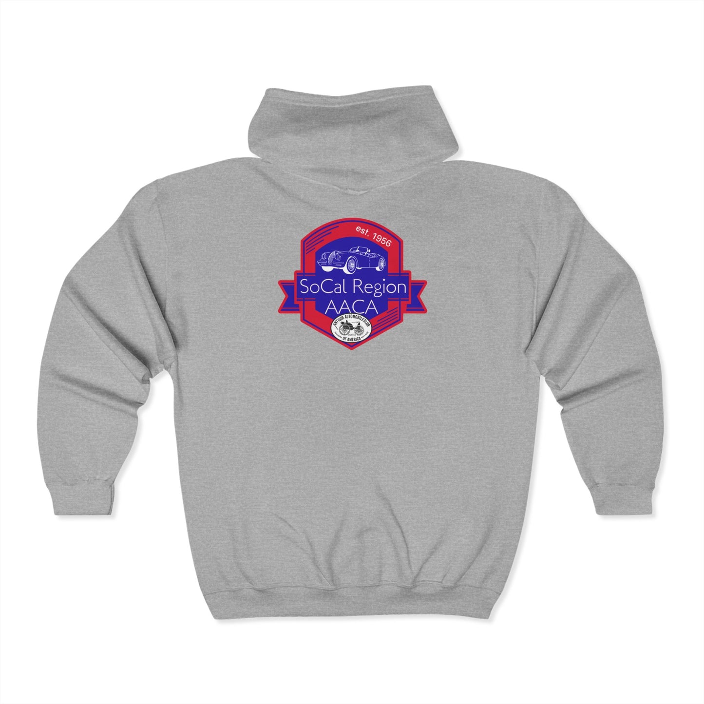 SoCal Region AACA Zip Hooded Sweatshirt - Unisex Heavy Blend™