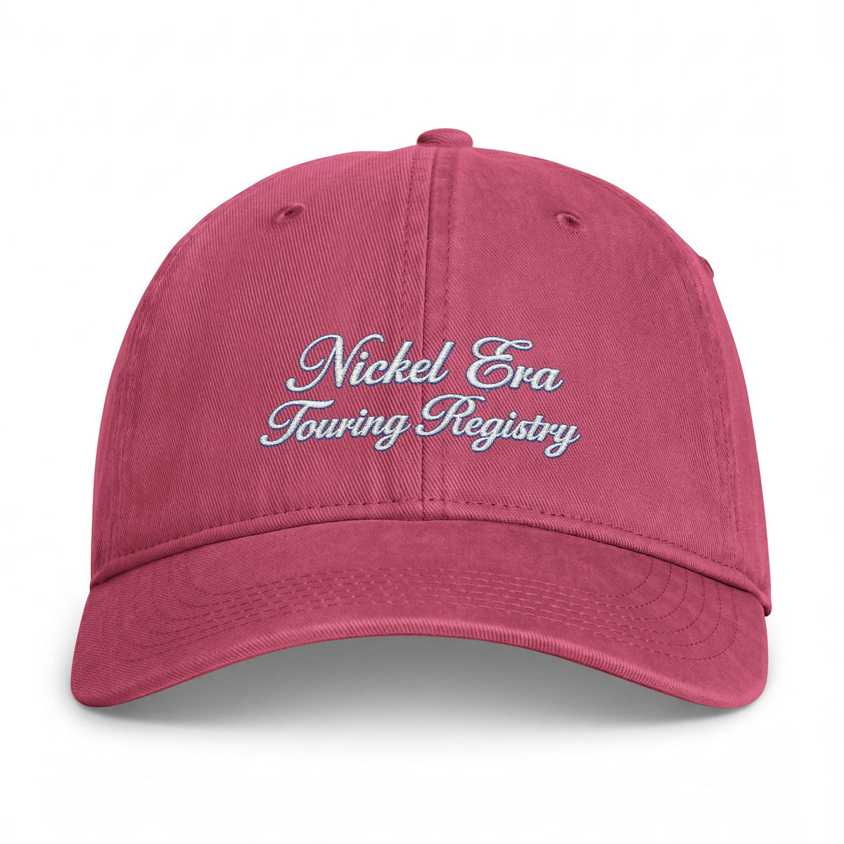Nickel Era Touring Registry Embroidered Washed Baseball Cap