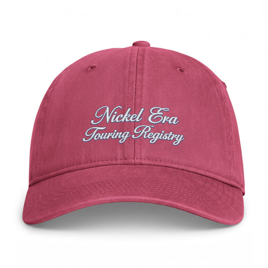 Nickel Era Touring Registry Embroidered Washed Baseball Cap
