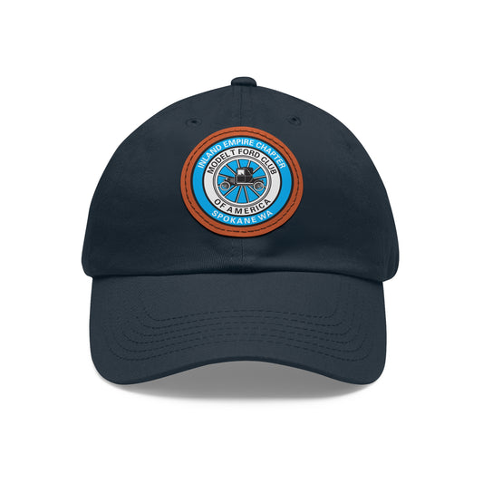Inland Empire Chapter MTFCA Dad Hat with Leather Patch (Round)