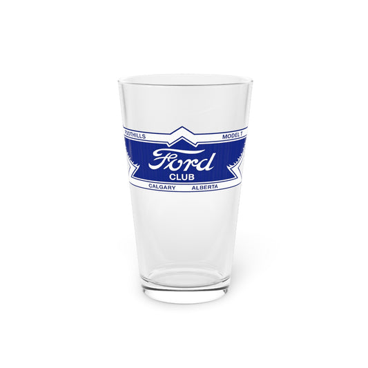 Foothills Model T Club Pint Glass — 16oz Glass