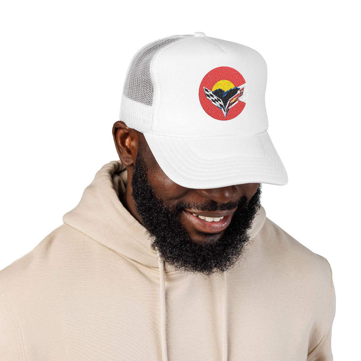 Central Colorado Corvette Club - Embroidered Foam Cap