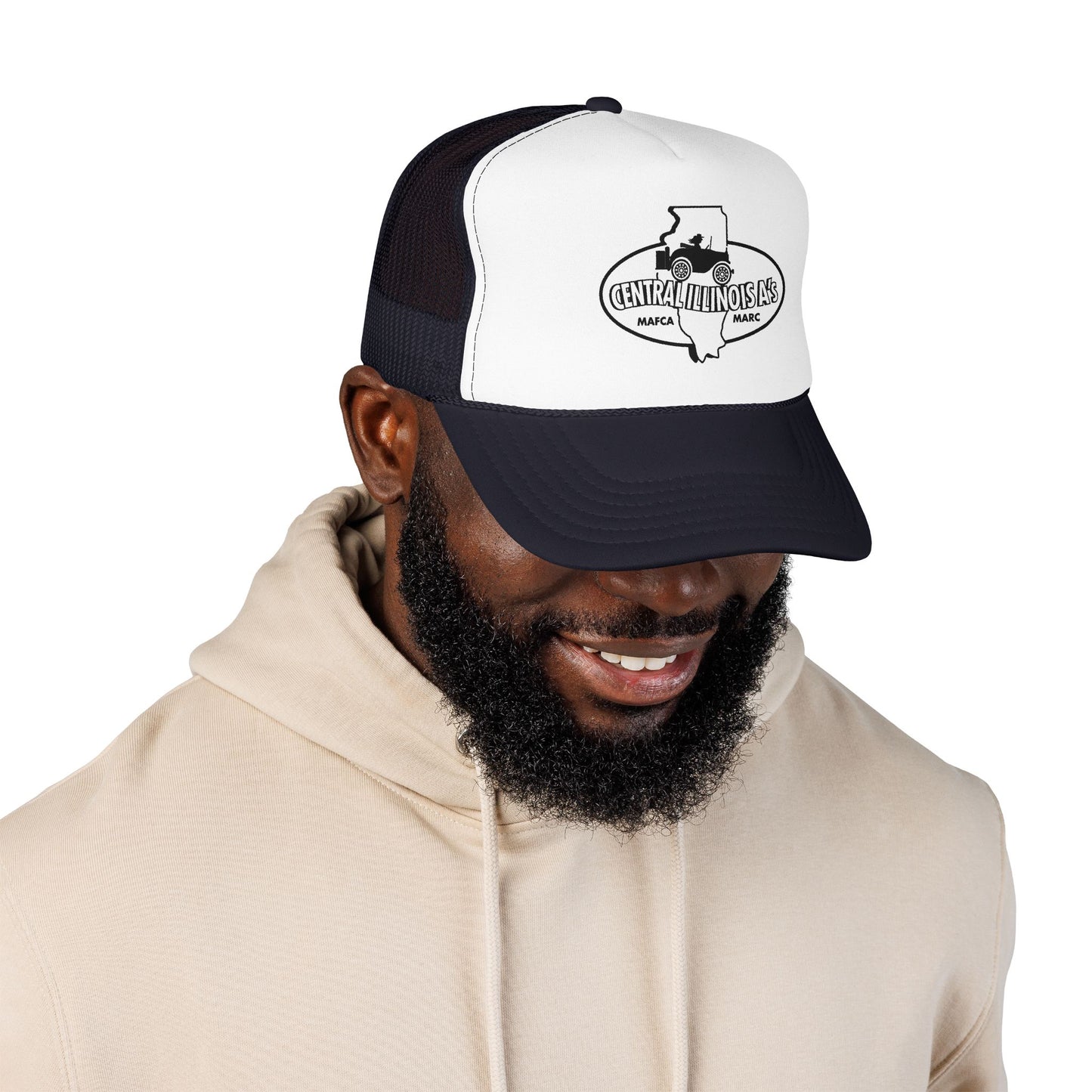 Central Illinois A's Foam Trucker Hat - Printed