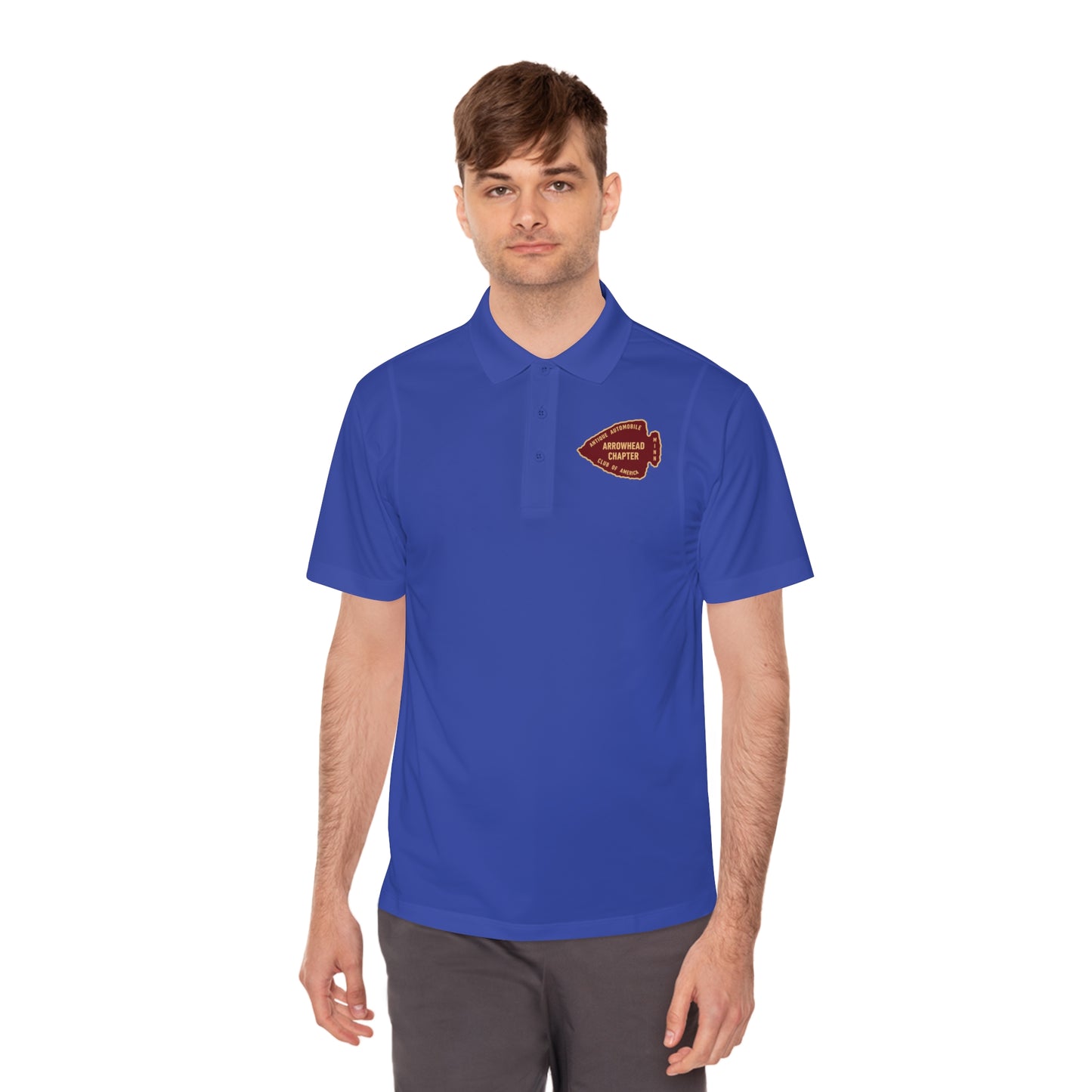 Arrowhead Chapter AACA Men's Polo Shirt  — Casual Sports Top