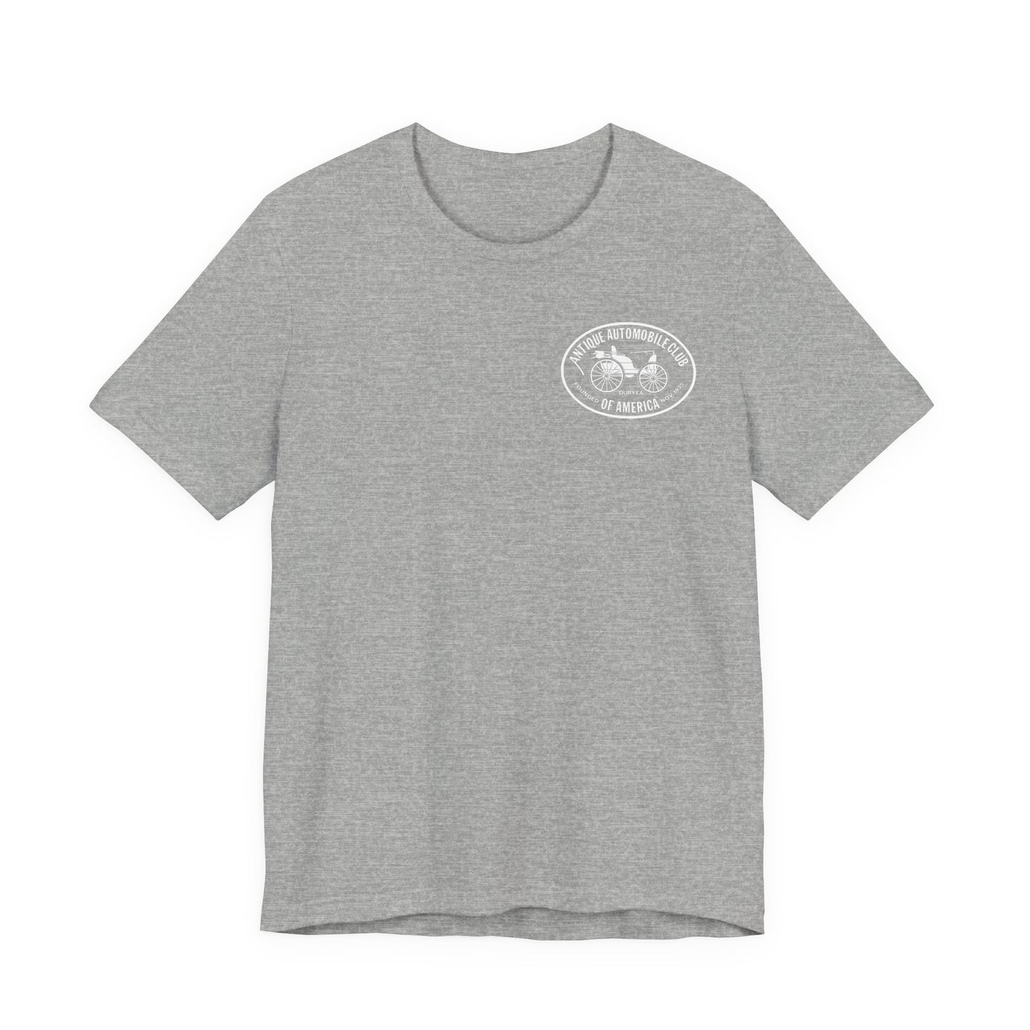 Shenandoah Region AACA Tee — Small AACA Front Logo and Large Shenandoah Region AACA Back Logo