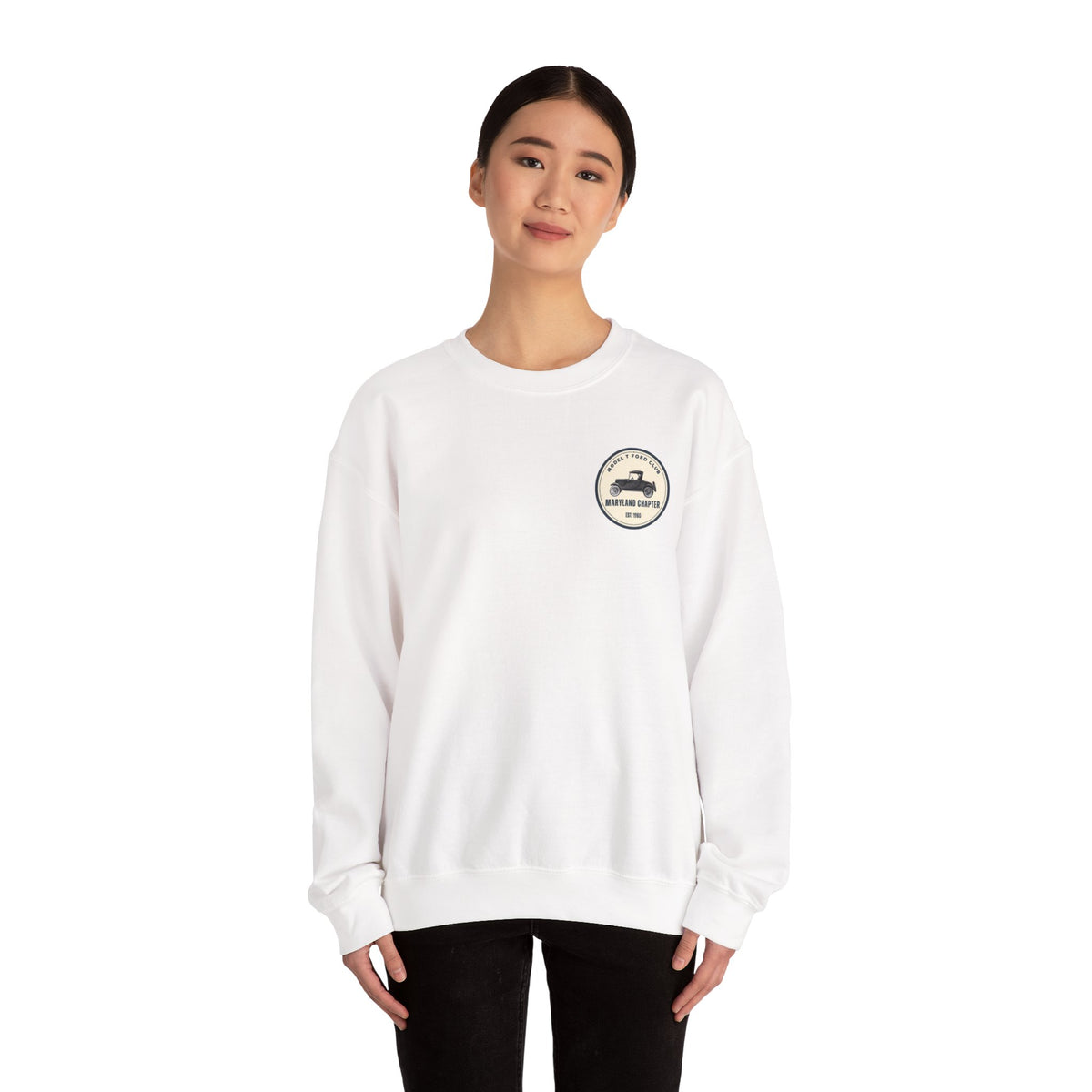 Maryland Chapter (front and back print) Unisex Heavy Blend™ Crewneck Sweatshirt