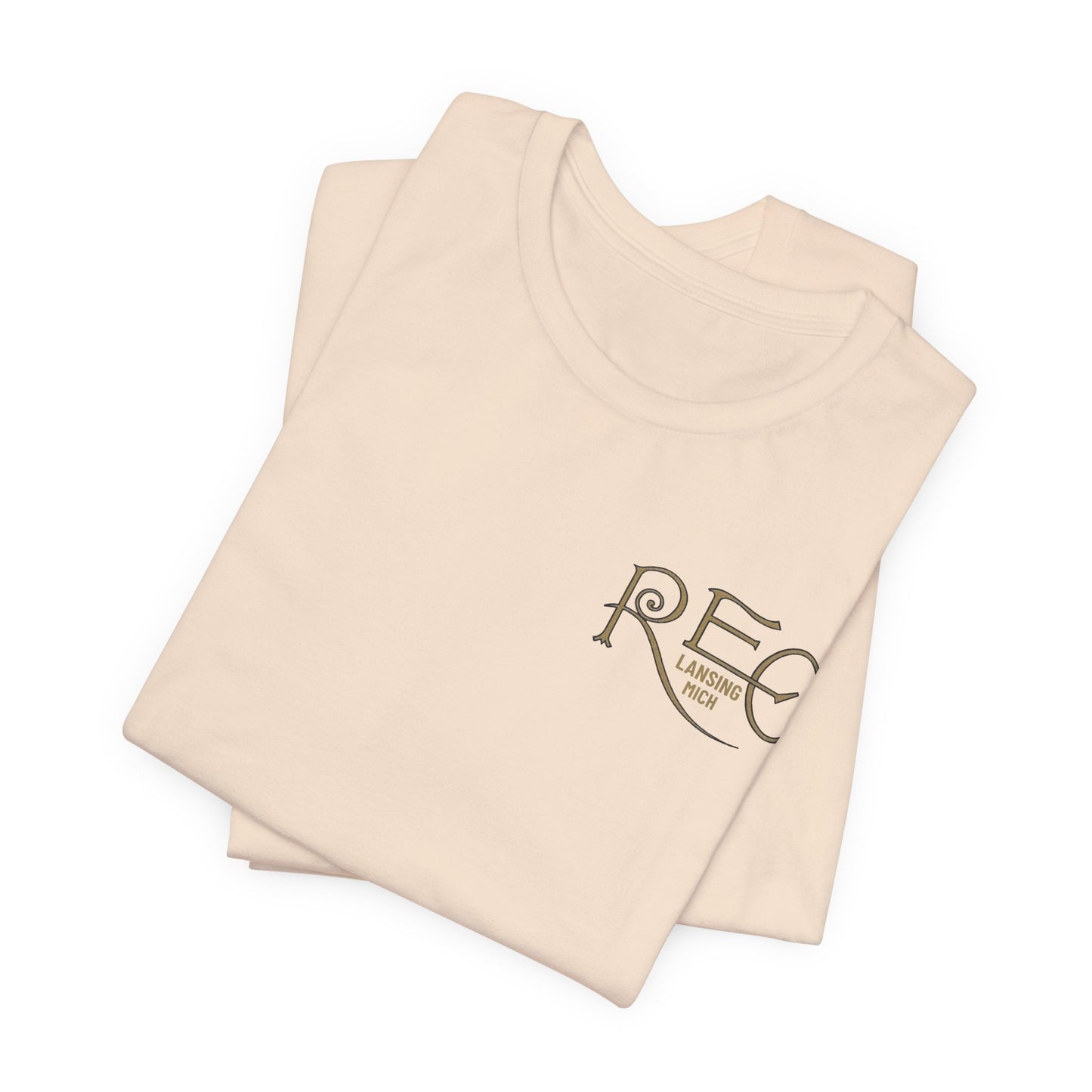 REO Motor Car Co. Vintage Car T-Shirt - Front and Back Images