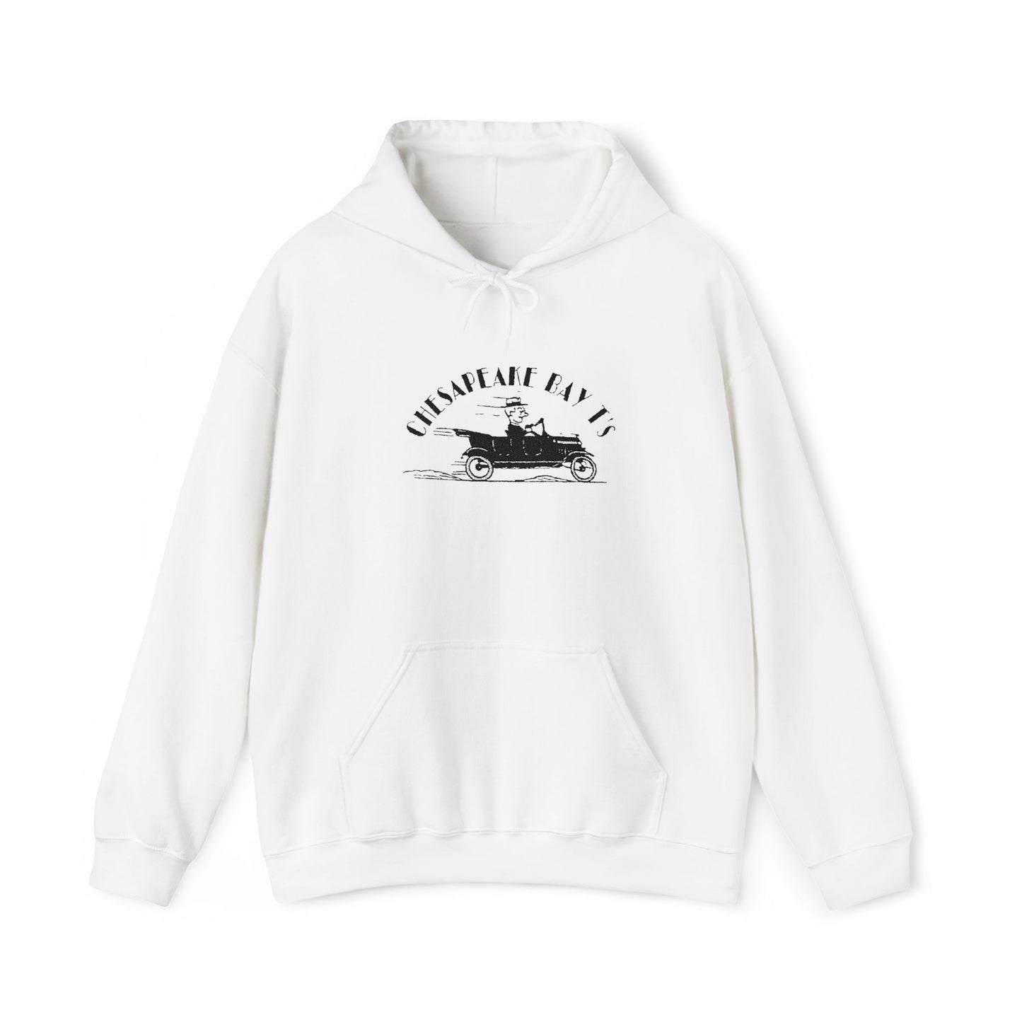 Chesapeake Bay T's Hoodie (Embroidered) — Vintage Graphic Sweatshirt