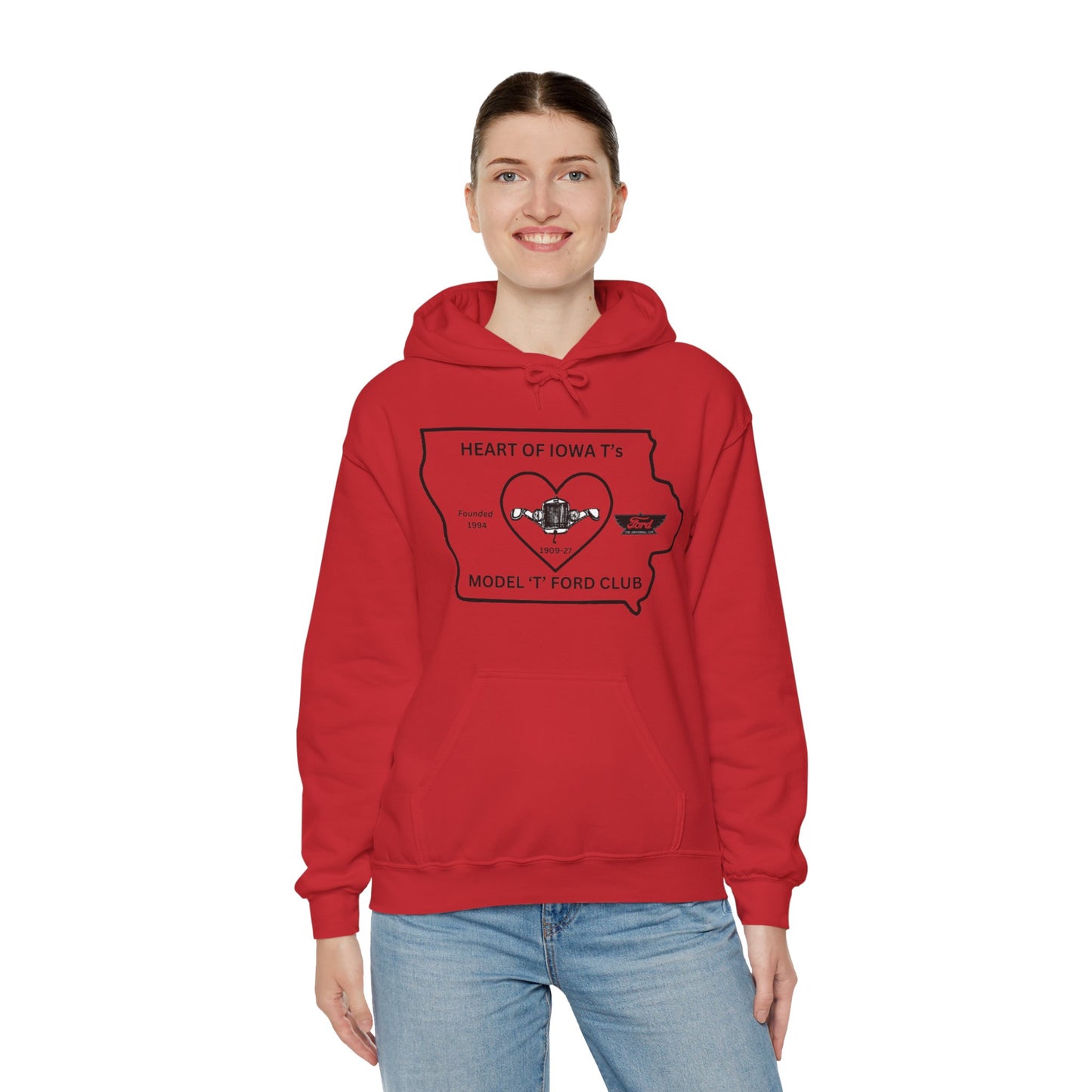 Heart of Iowa T's Unisex Heavy Blend™ Hooded Sweatshirt