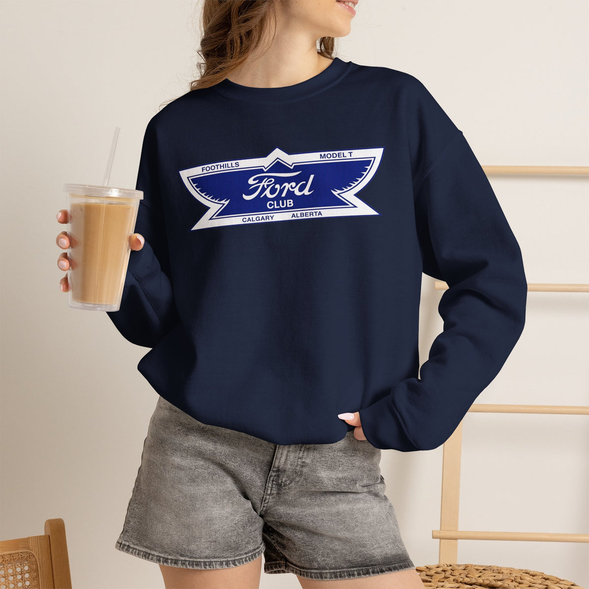 Foothills Model T Club Unisex Heavy Blend™ Crewneck Sweatshirt