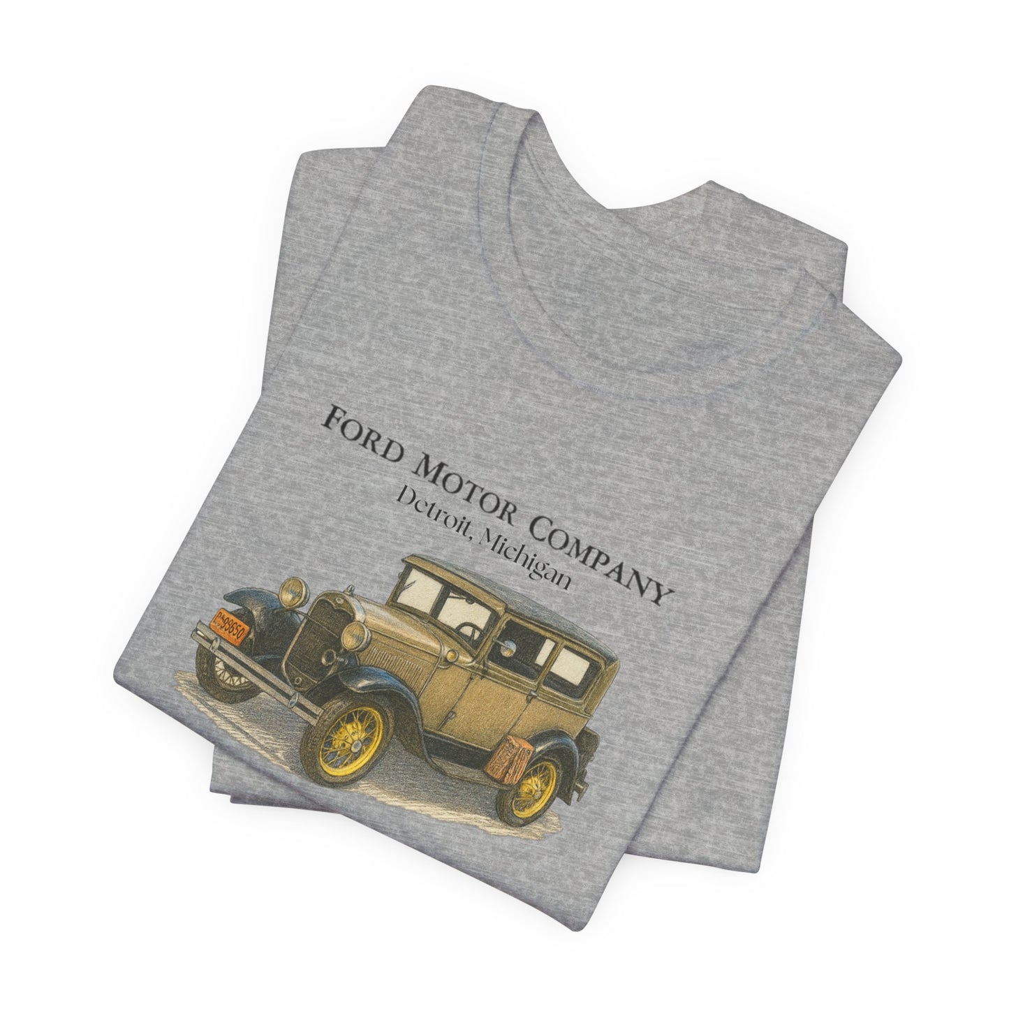 1931 Model A Ford Tudor Sedan T‑Shirt — Classic Ford Motor Company Car Tee