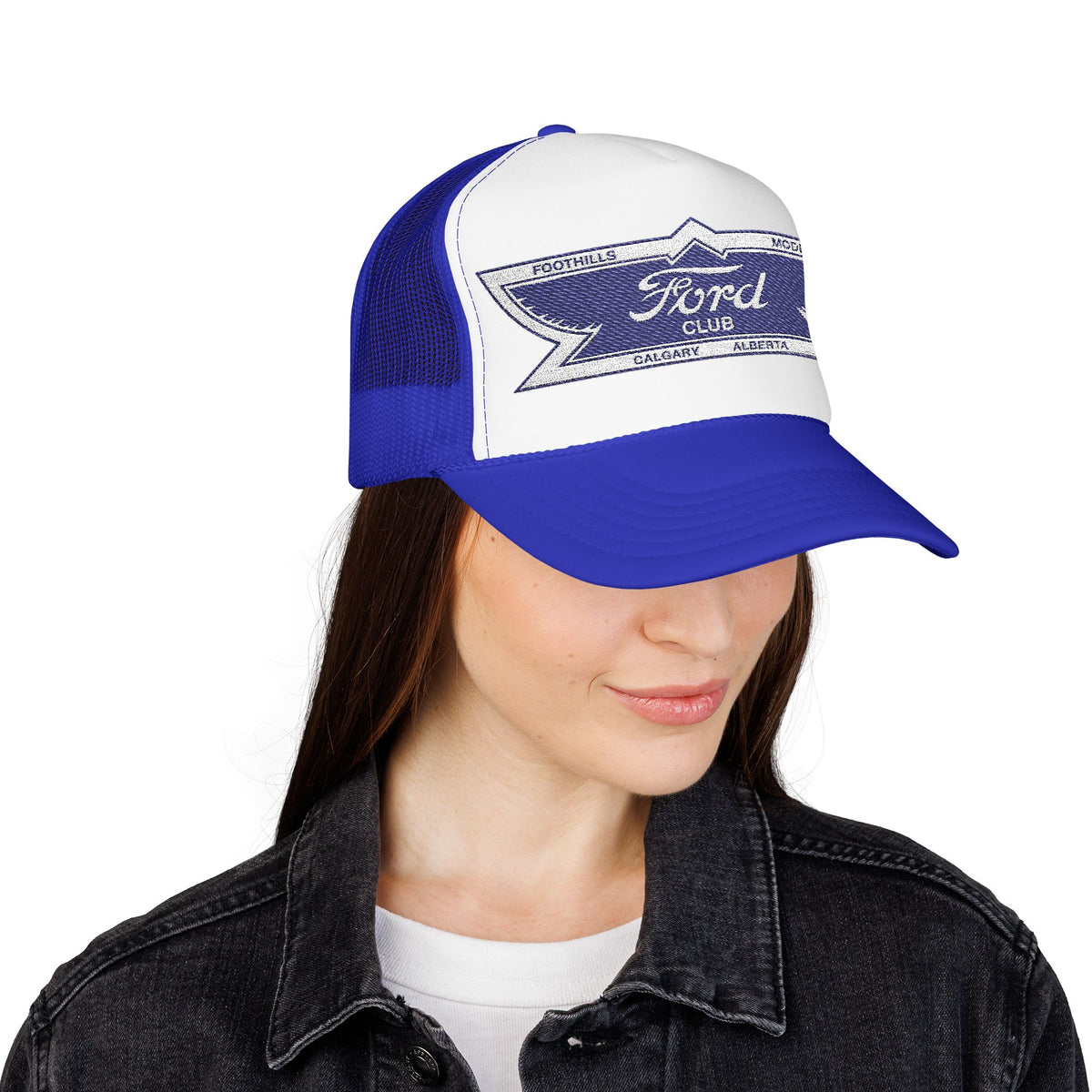 Foothills Model T Club Embroidered Foam Trucker Hat