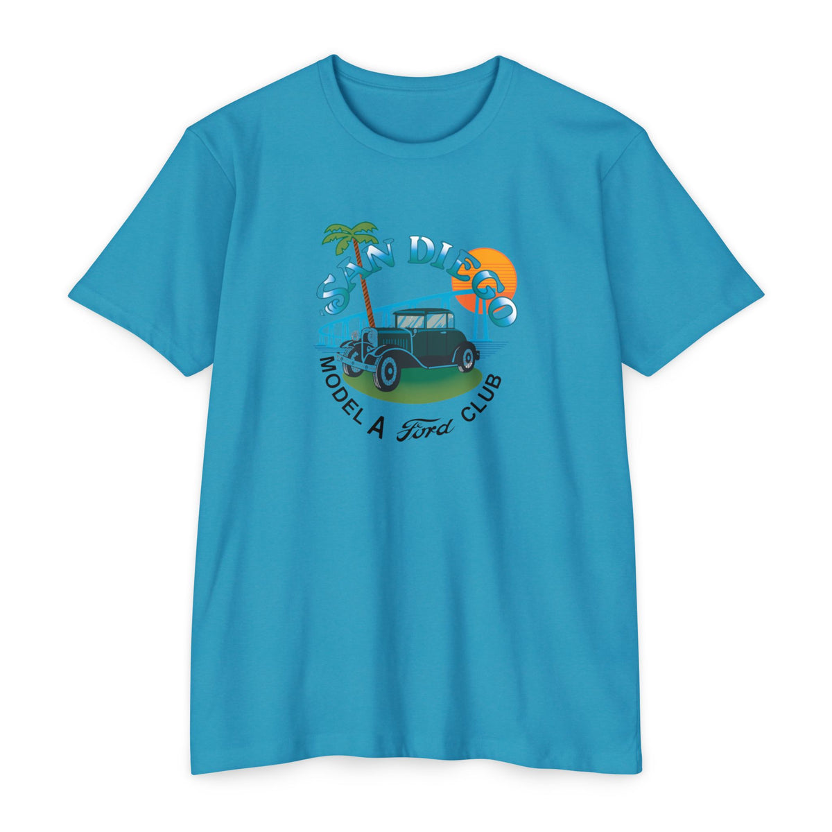 San Diego Model A Ford Club T-Shirt — XS to 5XL