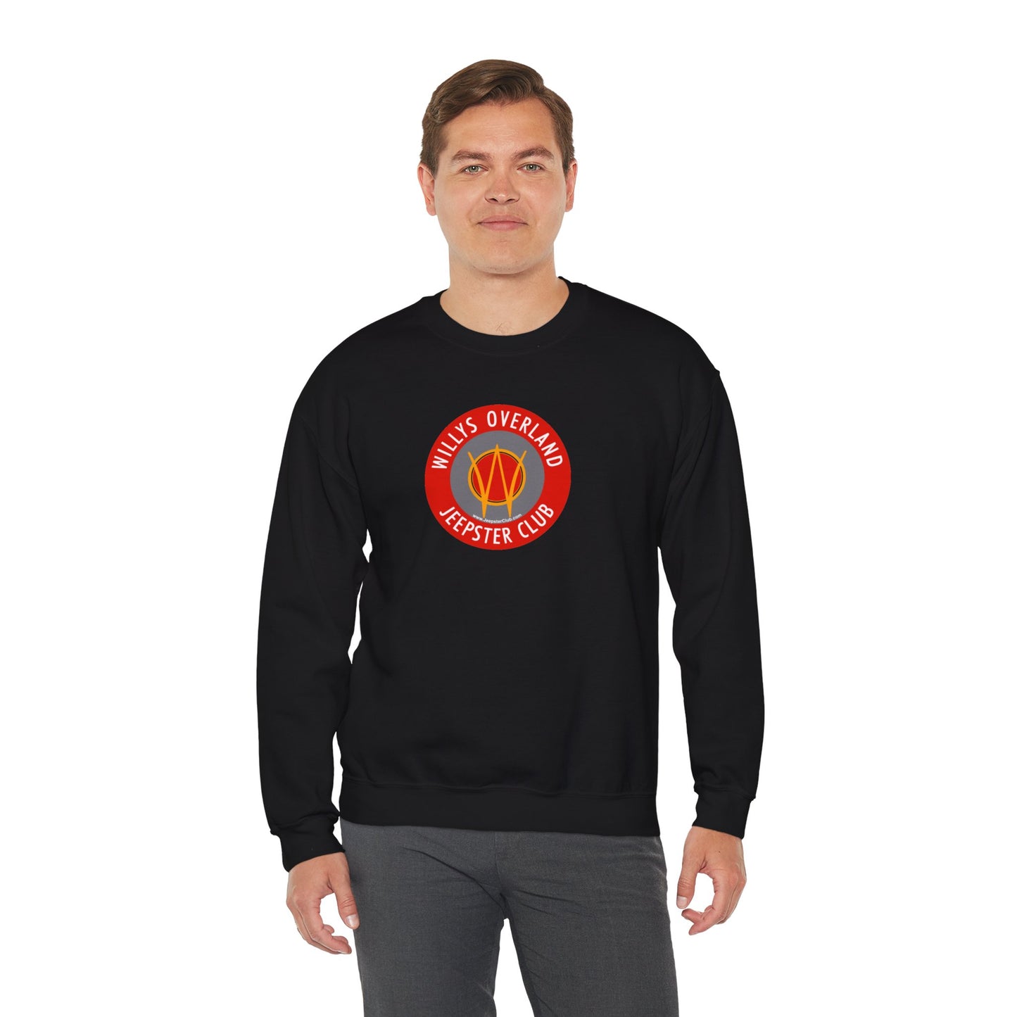 Willys Overland Jeepster Club Sweatshirt - Unisex Heavy Blend™ Crewneck Sweatshirt