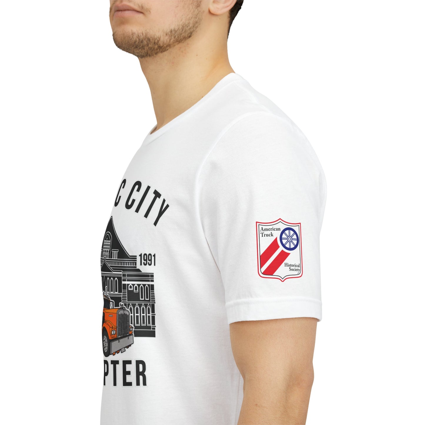 Music City Chapter ATHS Tee — Front Logo and Left Sleeve Logo