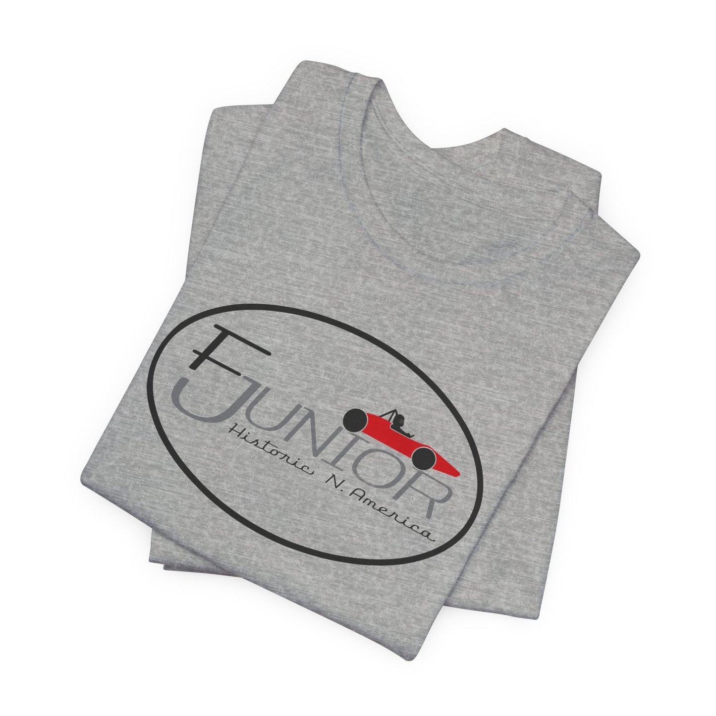 F Junior Historic N. America Racing Logo T-Shirt — Vintage Race Car Graphic Tee