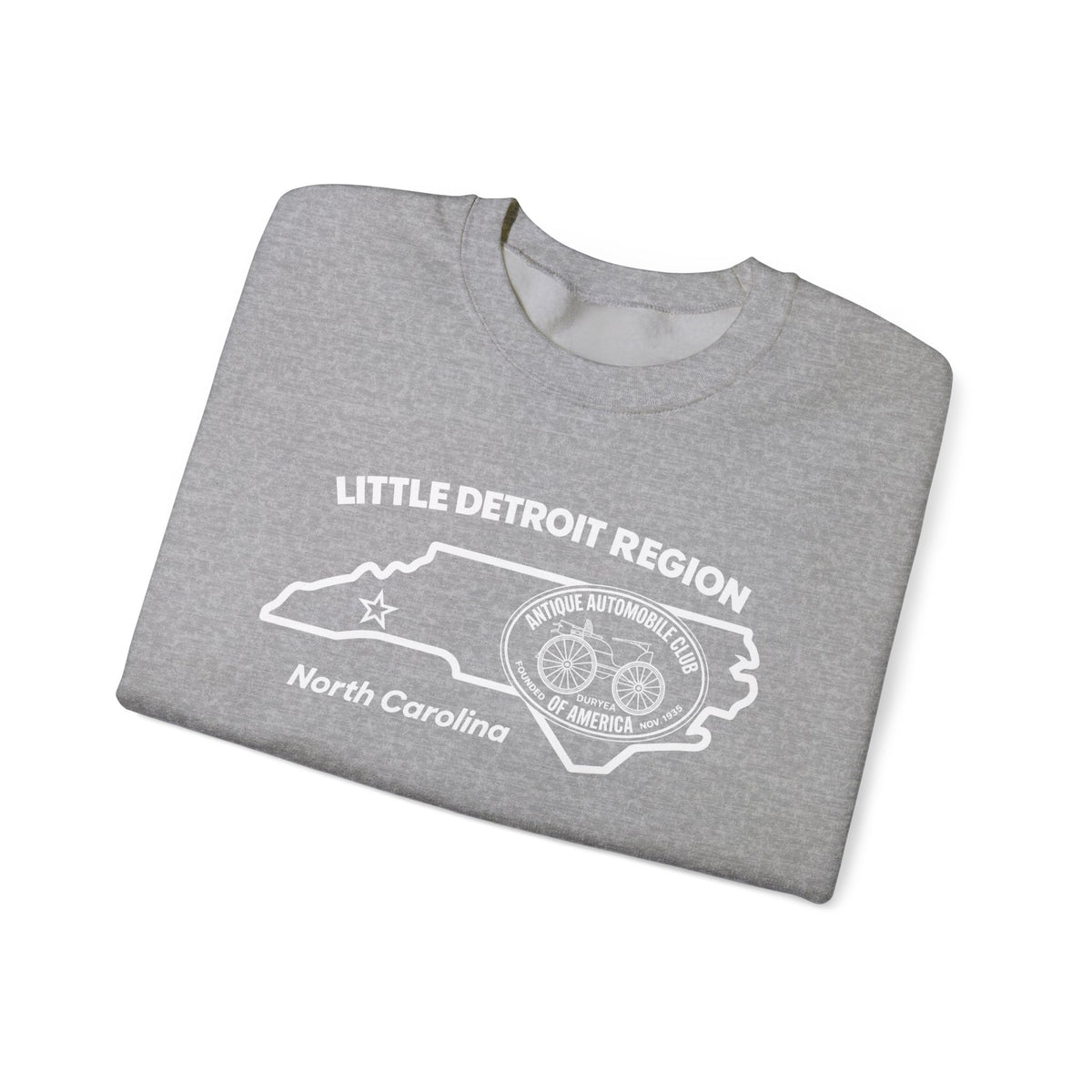 Little Detroit Region North Carolina Unisex Heavy Blend™ Crewneck Sweatshirt