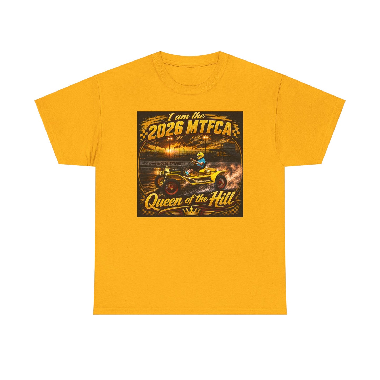 Queen of the Hill 2026 MTFCA T‑Shirt - Gildan Unisex Heavy Cotton Tee