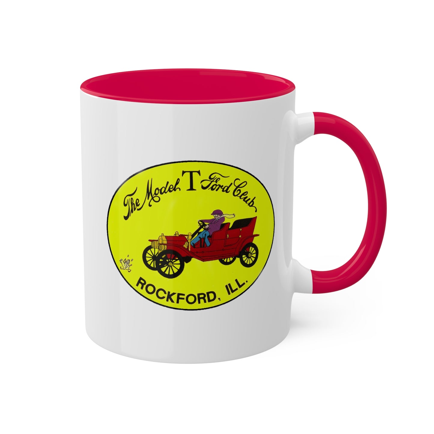 Rockford Model T Ford Club Colorful Mugs, 11oz