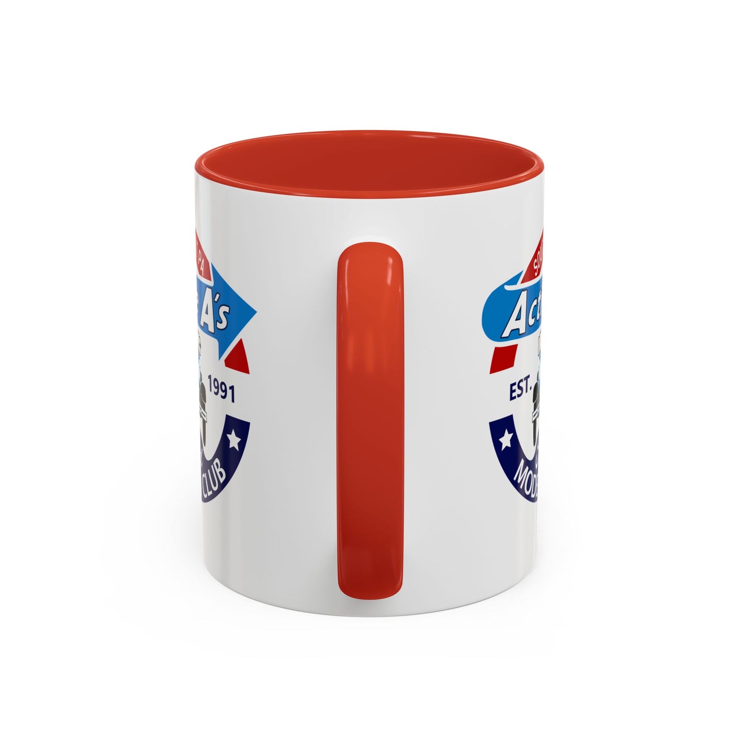 Ford Model A Club Coffee Mug — "Active A's" Southeast PA Vintage Car Design (11/15 oz)