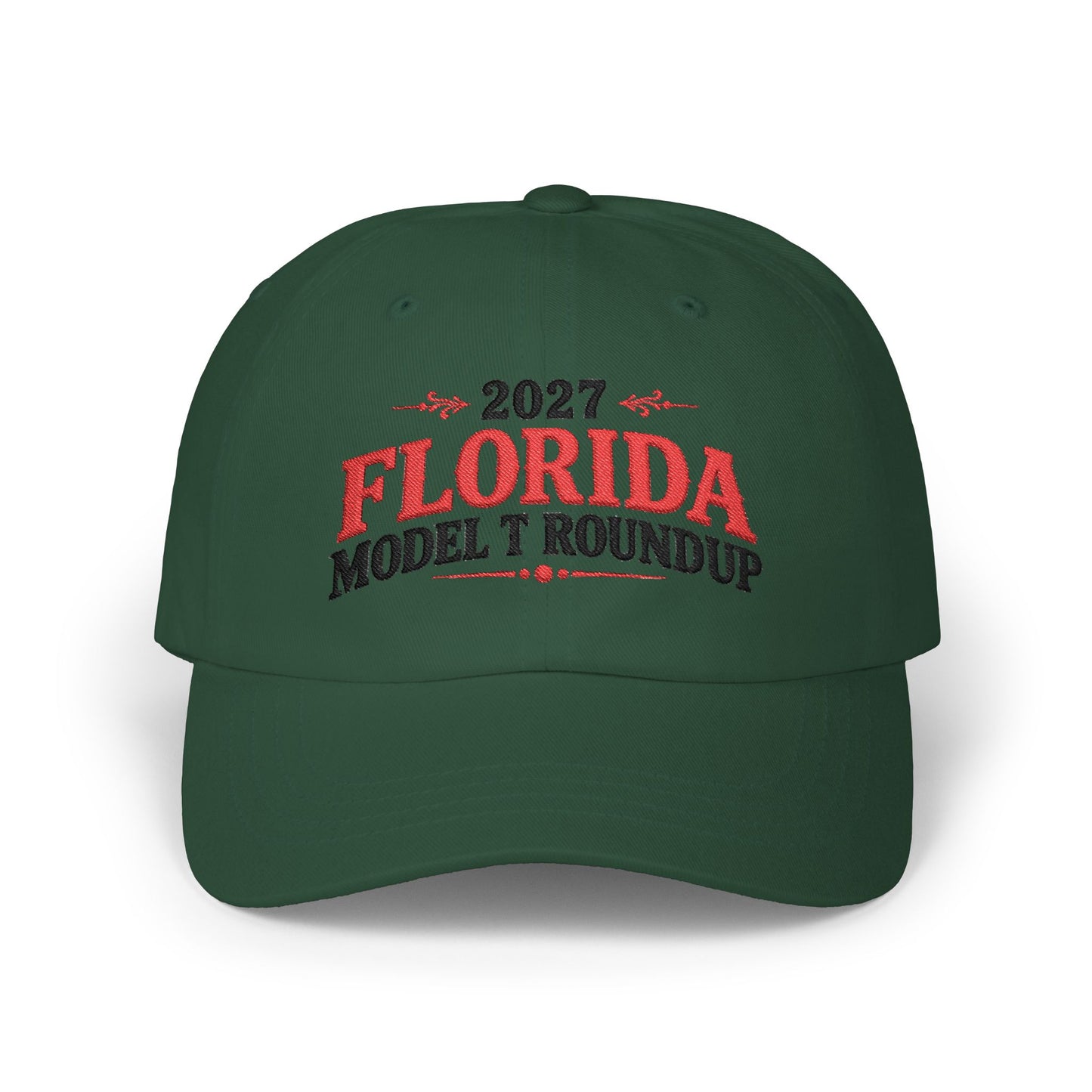 2027 Florida Model T Roundup Embroidered Dad Cap