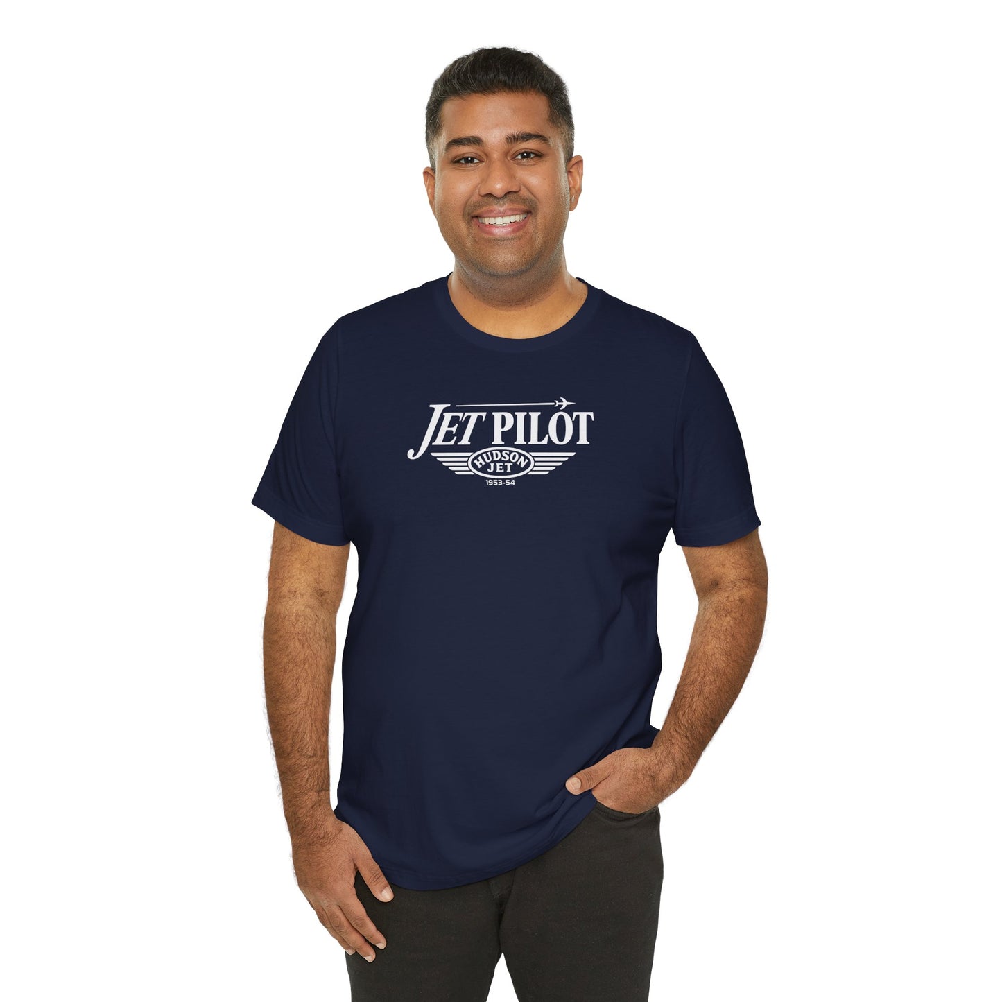 Hudson Essex Terraplane Club "Jet Pilot" Tee - Unisex Jersey Short Sleeve Tee