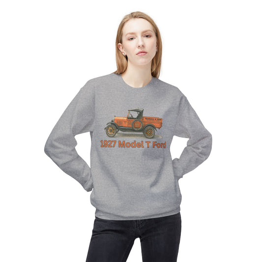 1927 Model T Ford Pickup Crewneck Sweatshirt — Pearsall & Sons Williamsburg Graphic