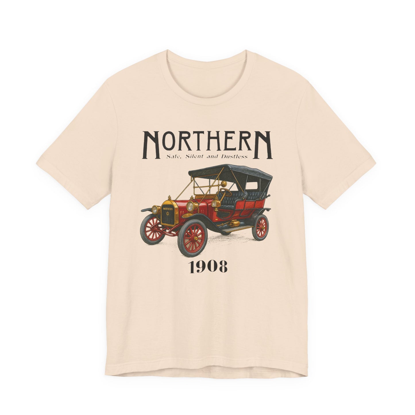 1908 Northern - Vintage Car Graphic Unisex Tee